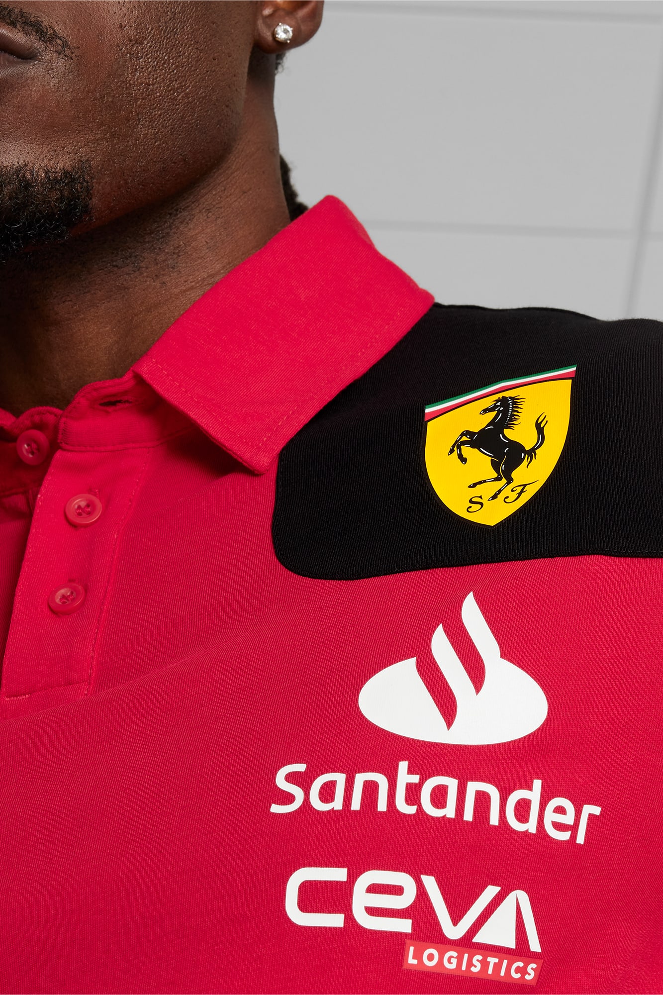 (image for) Reliable Scuderia Ferrari 2023 Team Replica Polo